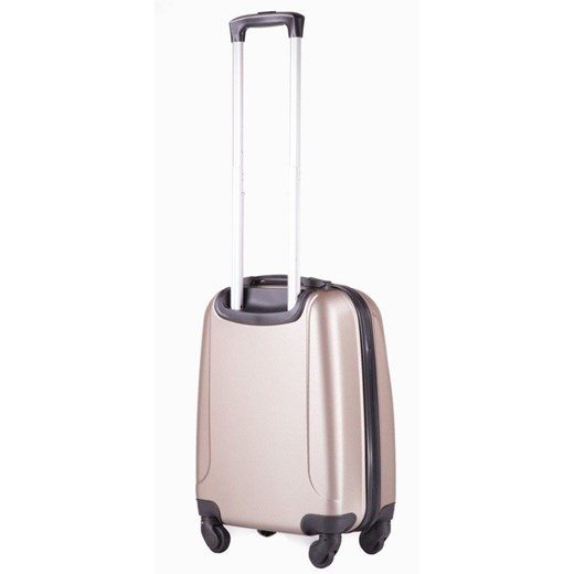 Mała walizka podróżna na kółkach (bagaż podręczny) SOLIER STL310 S ABS champagne Solier   Skorzana.com