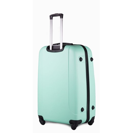 Duża walizka podróżna na kółkach SOLIER STL310 L ABS jasnozielona  Solier  Skorzana.com