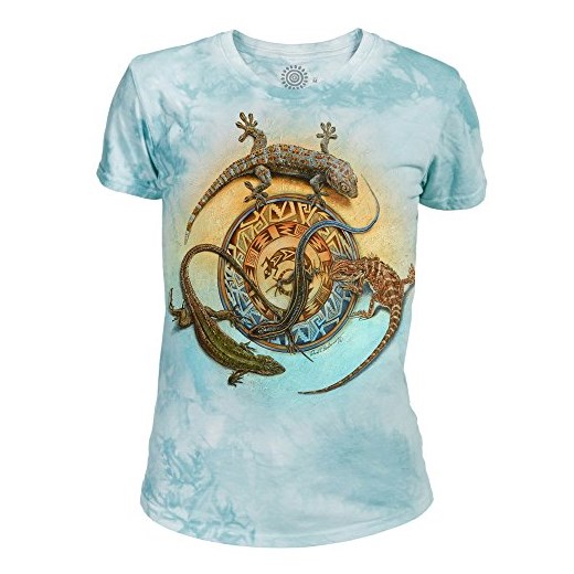 The Mountain damski T-Shirt Tri-Blend mibre Journey, kolor: niebieski