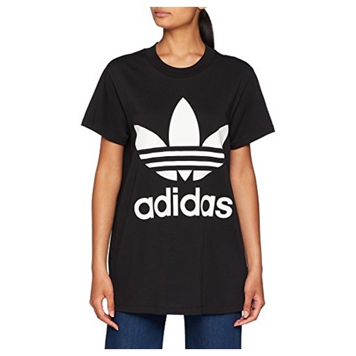 Koszulka damska Adidas Big Trefoil, czarny, 30
