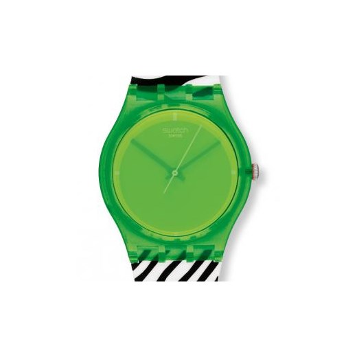 Zegarek SWATCH z Kolekcji GENT  GG210  GREEN ZEB Dostawa Gratis! 100 Dni na Zwrot Towaru - Gwarancja Satysfakcji!!! otozegarki zielony swarovski