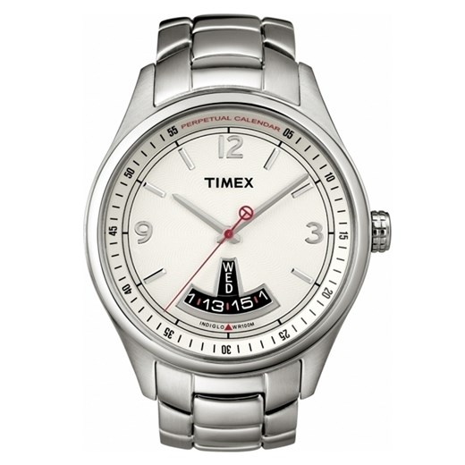 Zegarek Męski TIMEX z kolekcji Perpetual Calendar T2N218 Dostawa Gratis! 100 Dni na Zwrot Towaru - Gwarancja Satysfakcji!!! otozegarki  klasyczny