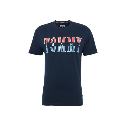 T-shirt męski Tommy Jeans z jerseyu 