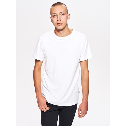 Cropp - Gładka koszulka basic - Biały Cropp  M 