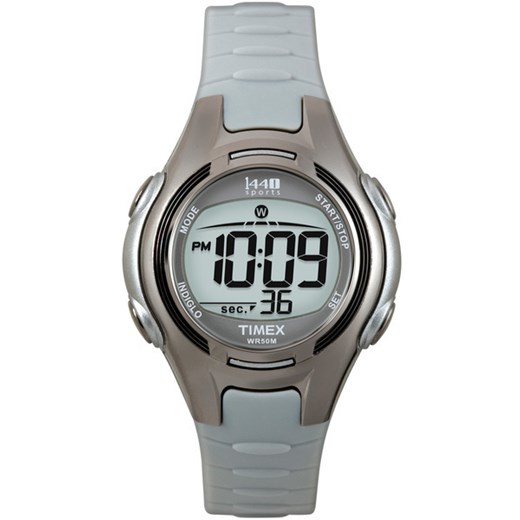 T5K085 - Zegarek Męski Damski TIMEX z kolekcji 1440 Sport Watch T5K085 Dostawa Gratis! 100 Dni na Zwrot Towaru - Gwarancja Satysfakcji!!! otozegarki szary damskie