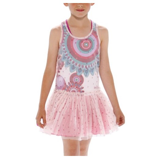 Desigual sukienka dla dziewczynki -  122  3418078 sprawdź dostępne rozmiary okazja Amazon 