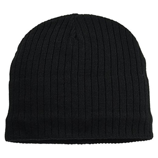 James & Nicholson uniseks czapka z dzianiny Knitted posiada -  jeden rozmiar czarny (Black/Black)  2536457 sprawdź dostępne rozmiary Amazon wyprzedaż 