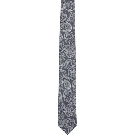 krawat platinum niebieski classic 248  Recman  