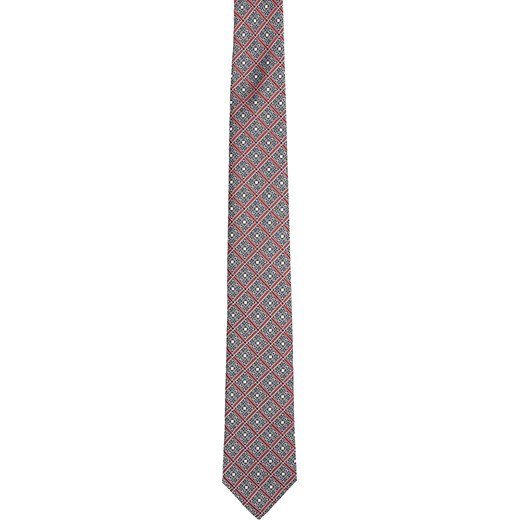 krawat platinum czerwony classic 233 Recman   