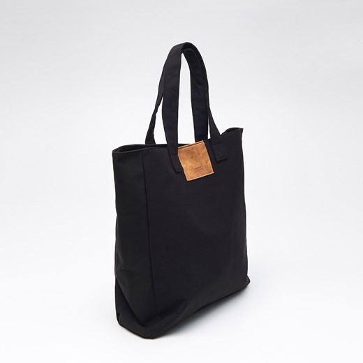 Cropp - Duża torba typu shopper - Czarny Cropp czarny One Size 