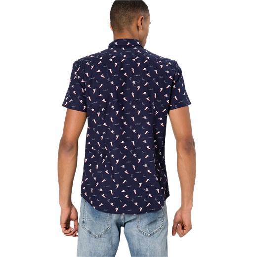 Koszula 'patterned shirt Shirt 1/2'  Tom Tailor Denim XS AboutYou
