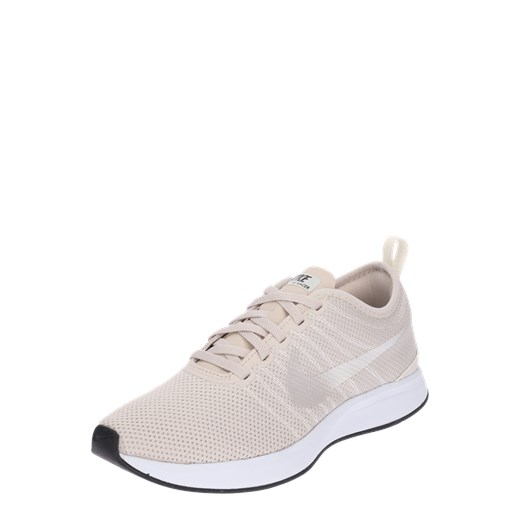 Buty sportowe damskie beżowe Nike Sportswear do biegania młodzieżowe na wiosnę na platformie