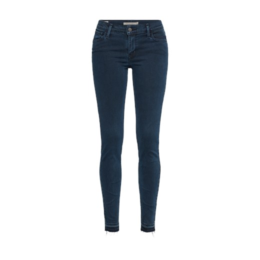 Levis jeansy damskie w miejskim stylu niebieskie 