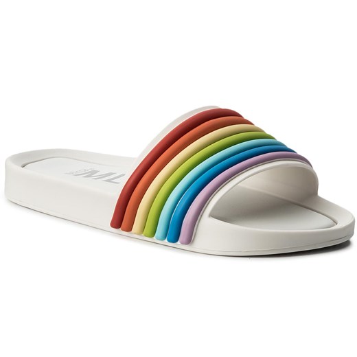 Klapki MELISSA - Beach Slide 3DB Rainbow 32389 White/Rainbow 53303  Melissa 35.5 eobuwie.pl wyprzedaż 