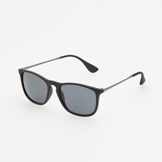 Reserved - Okulary przeciwsłoneczne - Czarny Reserved bialy One Size 