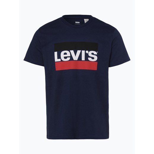 Levi's - T-shirt męski, niebieski  Levis XXL vangraaf