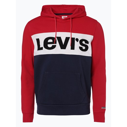 Levi's - Męska bluza nierozpinana, czerwony Levis  XL vangraaf