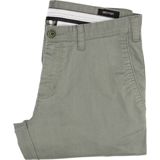 spodnie davos 214 zielony slim fit Recman  182/104 