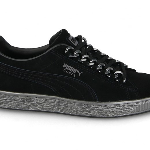 Buty damskie sneakersy Puma Suede Classic X Chain 367391 01 - CZARNY  Puma 36 sneakerstudio.pl