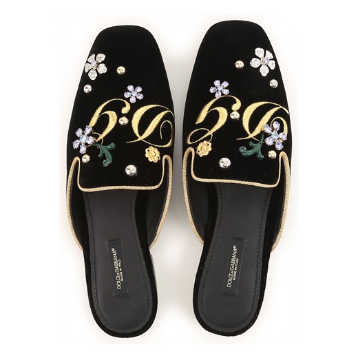 Dolce & Gabbana Sandały dla Kobiet Na Wyprzedaży w Dziale Outlet, czarny, 2019, 37 38.5