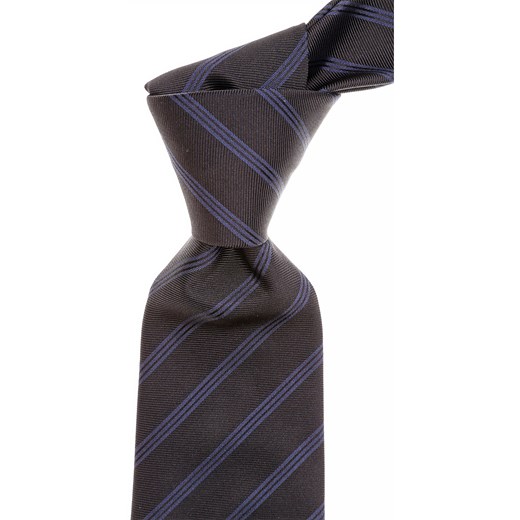 Granatowy krawat Valentino w abstrakcyjnym wzorze 