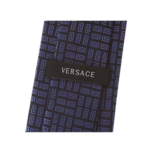 Gianni Versace Uroda Na Wyprzedaży, niebieski (Midnight Blue), Jedwab, 2019