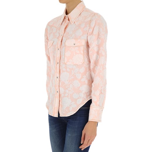 Calvin Klein Koszula dla Kobiet Na Wyprzedaży, Różany, Bawełna, 2019, 38 40