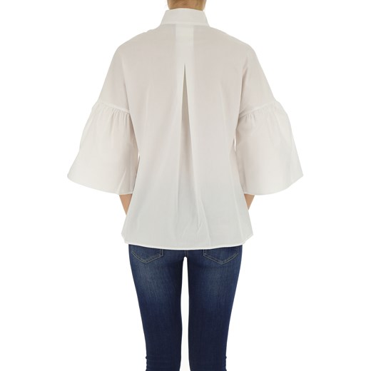 Fuzzi Koszula dla Kobiet Na Wyprzedaży, biały, Bawełna, 2019, 40 42