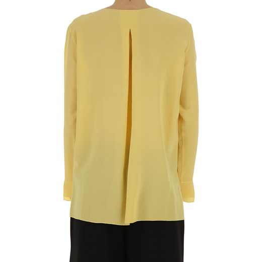 Her Shirt Koszula dla Kobiet Na Wyprzedaży, żółty, Jedwab, 2019, 40 44