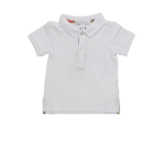 Burberry Niemowlęca Koszulka Polo dla Chłopców Na Wyprzedaży, biały, Bawełna, 2019, 12M 18M