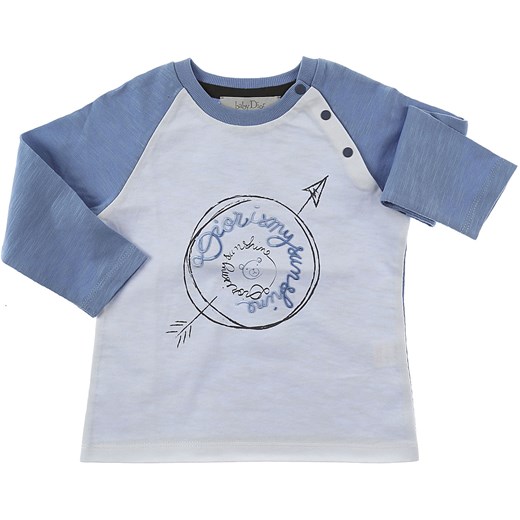 Baby Dior Koszulka Niemowlęca dla Chłopców Na Wyprzedaży, Biały, Bawełna, 2019, 12M 2Y 6M 9M