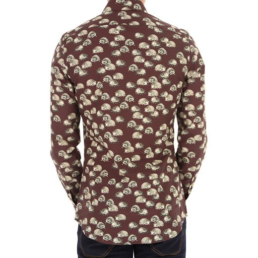 Dolce & Gabbana Koszula dla Mężczyzn Na Wyprzedaży w Dziale Outlet, brązowy, Bawełna, 2019, 39 41