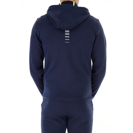 Emporio Armani Bluza dla Mężczyzn Na Wyprzedaży w Dziale Outlet, niebieski (Blue Navy), Bawełna, 2019, S XL XXL
