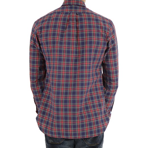 Ralph Lauren Koszula dla Mężczyzn Na Wyprzedaży w Dziale Outlet, ciemny niebieski, Bawełna, 2019, M S