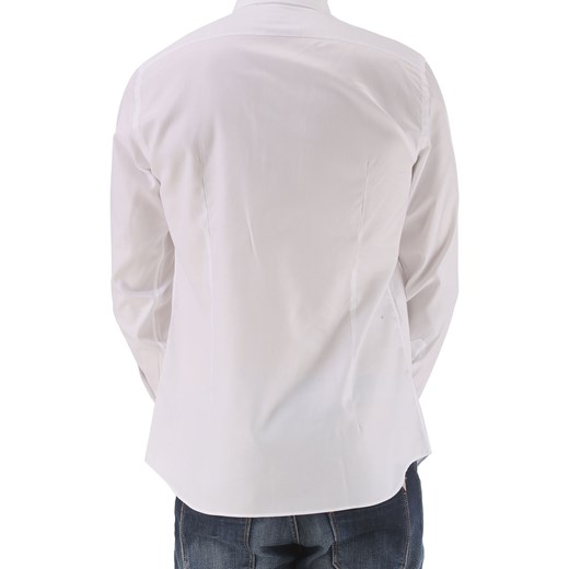 Del Siena Koszula dla Mężczyzn Na Wyprzedaży, biały, Bawełna, 2019, 39 42 43