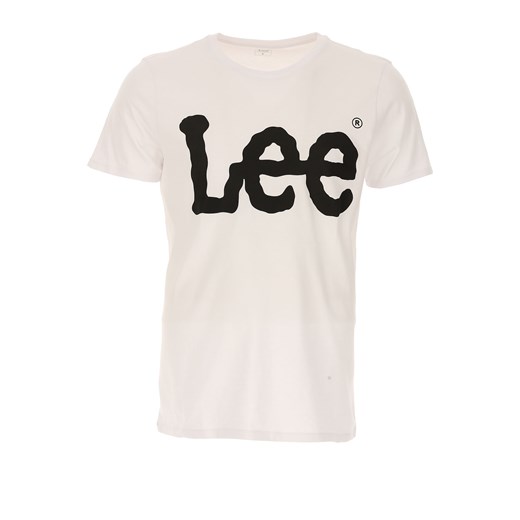 Lee Koszulka dla Mężczyzn, Biały, Bawełna, 2017, L S XL XXL