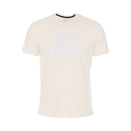 Emporio Armani Koszulka dla Mężczyzn Na Wyprzedaży w Dziale Outlet, biały, Bawełna, 2019, XL XS