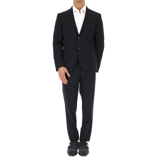 Versace Garnitur dla Mężczyzn Na Wyprzedaży, Midnight, Bawełna, 2019, XL XXL