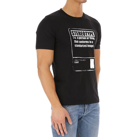 Maison Martin Margiela Koszulka dla Mężczyzn Na Wyprzedaży, czarny, Bawełna, 2019, L S
