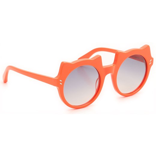 Stella McCartney Dziecięce Okulary Przeciwsłoneczne dla Dziewczynek Na Wyprzedaży, Fluorescencyjny pomarańczowy, 2019