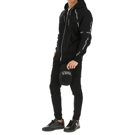 Versace Spodnie dla Mężczyzn Na Wyprzedaży w Dziale Outlet, czarny, Bawełna, 2019, L XL
