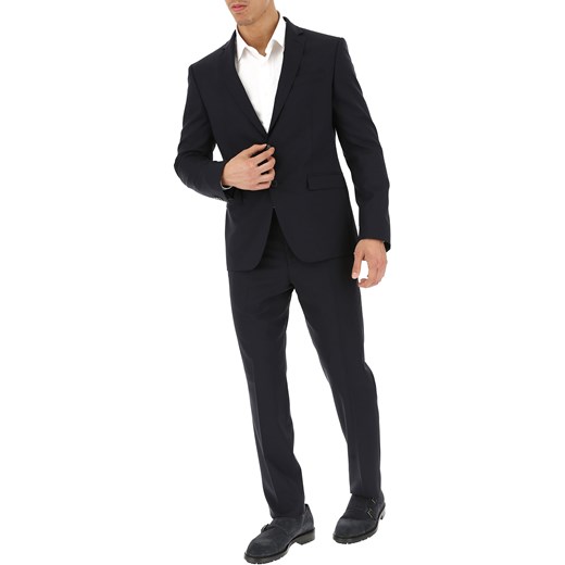 Versace Garnitur dla Mężczyzn Na Wyprzedaży, Midnight, Bawełna, 2019, XL XXL