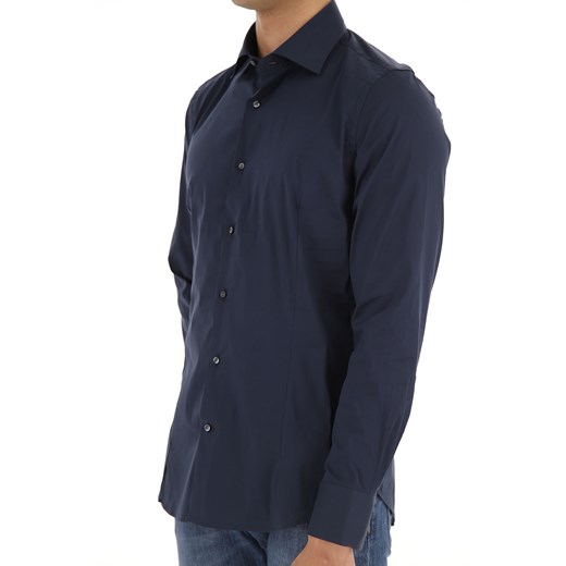 Matteucci Koszula dla Mężczyzn Na Wyprzedaży w Dziale Outlet, niebieski, Bawełna, 2019, 38 41 44