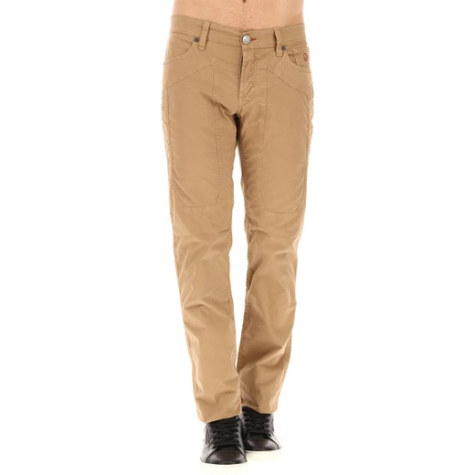 Jeckerson Spodnie dla Mężczyzn Na Wyprzedaży w Dziale Outlet, khaki, Bawełna, 2019, 47 56