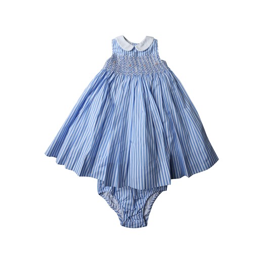 Ralph Lauren Sukienka Niemowlęca dla Dziewczynek Na Wyprzedaży w Dziale Outlet, niebieski, Bawełna, 2019, 6M 9M