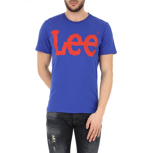 Lee Koszulka dla Mężczyzn, Bluette, Bawełna, 2017, L M S XL XXL