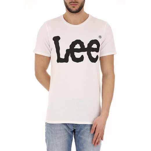 Lee Koszulka dla Mężczyzn, Biały, Bawełna, 2017, L S XL XXL