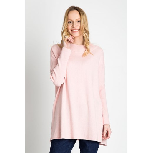 Różowy sweter oversize Quiosque  40 wyprzedaż quiosque.pl 