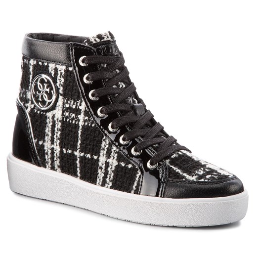 Sneakersy GUESS - FLACE3 FAB12 WHITBL Guess  41 eobuwie.pl