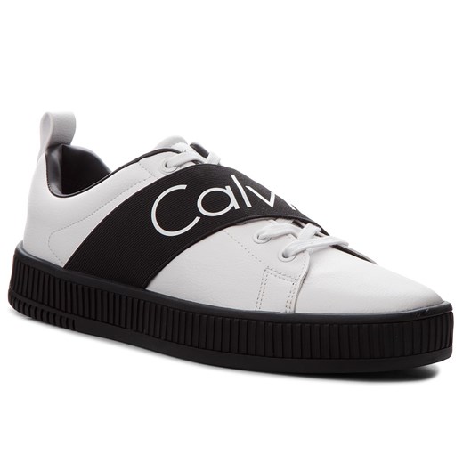 Sneakersy CALVIN KLEIN JEANS - Milton S0500 White/Black  Calvin Klein 41 eobuwie.pl
